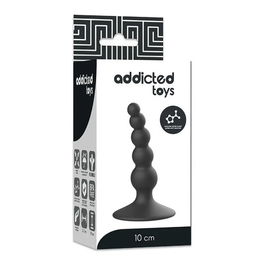 Addicted Toys Anal Sexual Plug 10Cm Negro