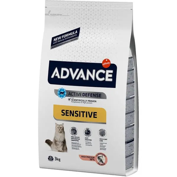 Advance Feline Adult Salmon Rice 3Kg.