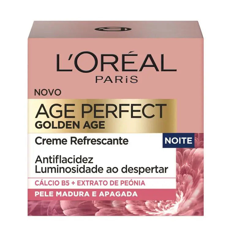 L'Oréal Paris Age Perfect Golden Age Cuidado de Noite Reestimulante Anti-Flacidez Cuidado a frio