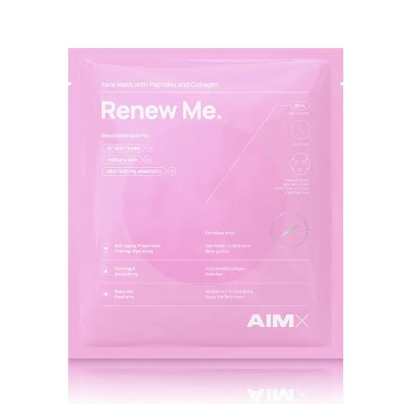 Máscara Facial Aimx "Renew Me", 25 ml