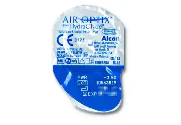 Air Optix Plus Hydraglade Lentes de Contacto Esféricas Mensais, 6 unidades