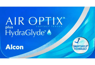 Air Optix Plus Hydraglade Lentillas Esféricas Mensuales , 6 unidades