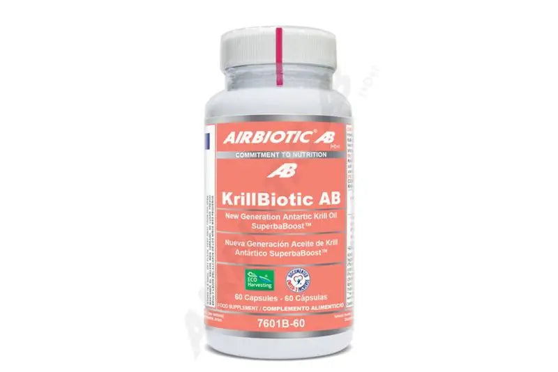 Airbiotic Krillbiotic Ab 590 Mg Ecoharvesting, 60 Cápsulas