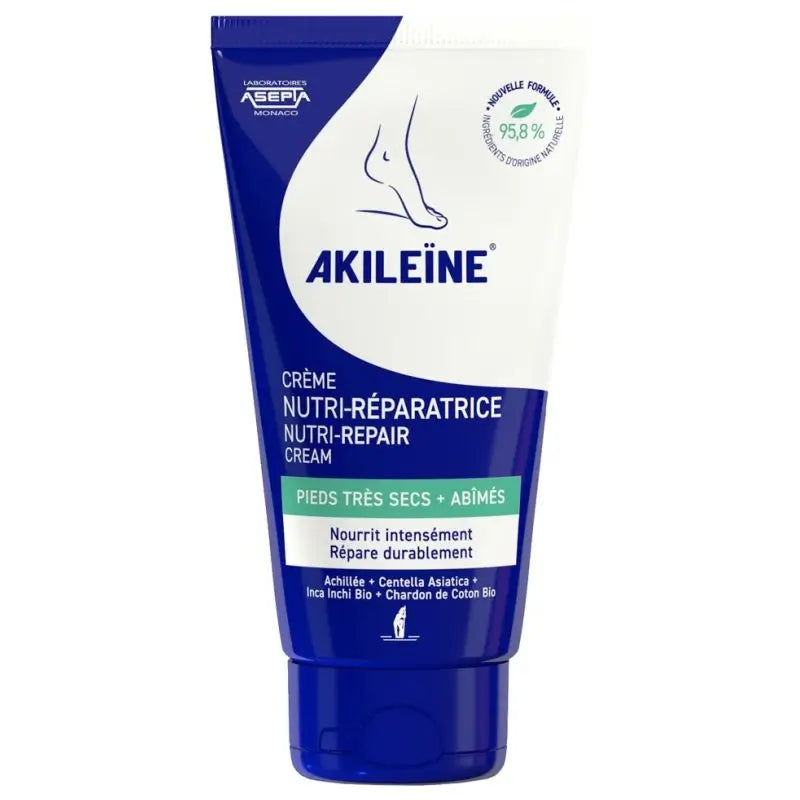 Akileine Creme Regenerador para Pés Secos 75ml.