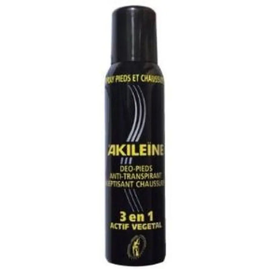 Akileine Spray Pies Y Calzado (Negro ) 3 En 1 150Ml.