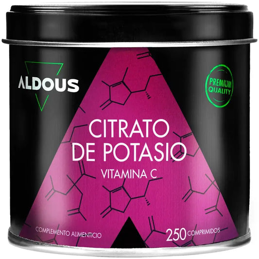 Aldous Bio Citrato de Potássio , 250 comprimidos