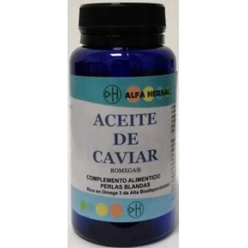 Alfa Herbal  Aceite De Caviar (Romega) 50Perlas