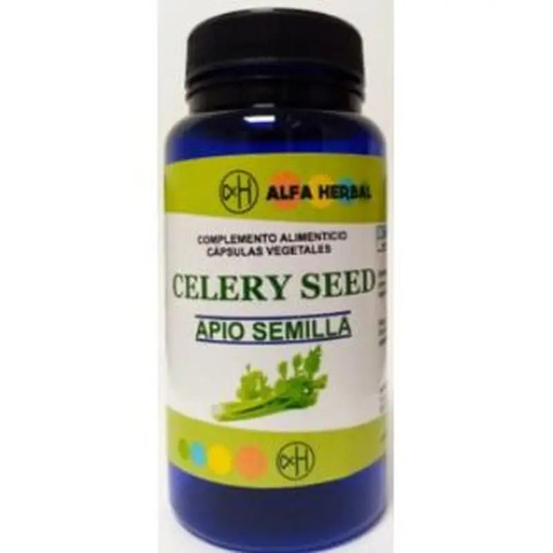 Alfa Herbal  Celery Seed Apio Semilla 100 Cápsulas