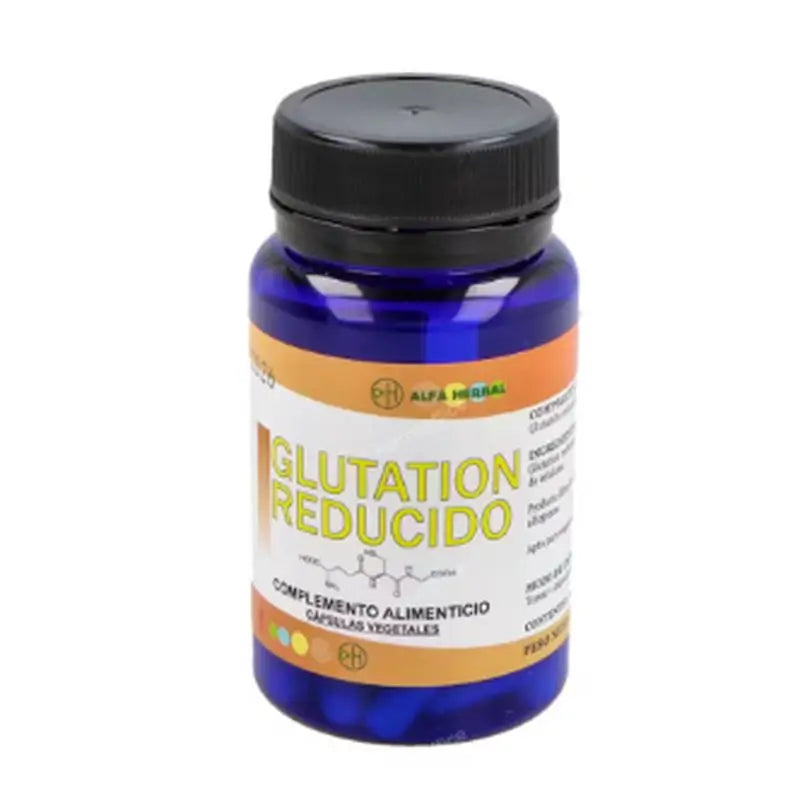 Alpha Herbal Glutatião Reduzido 60V Cápsulas