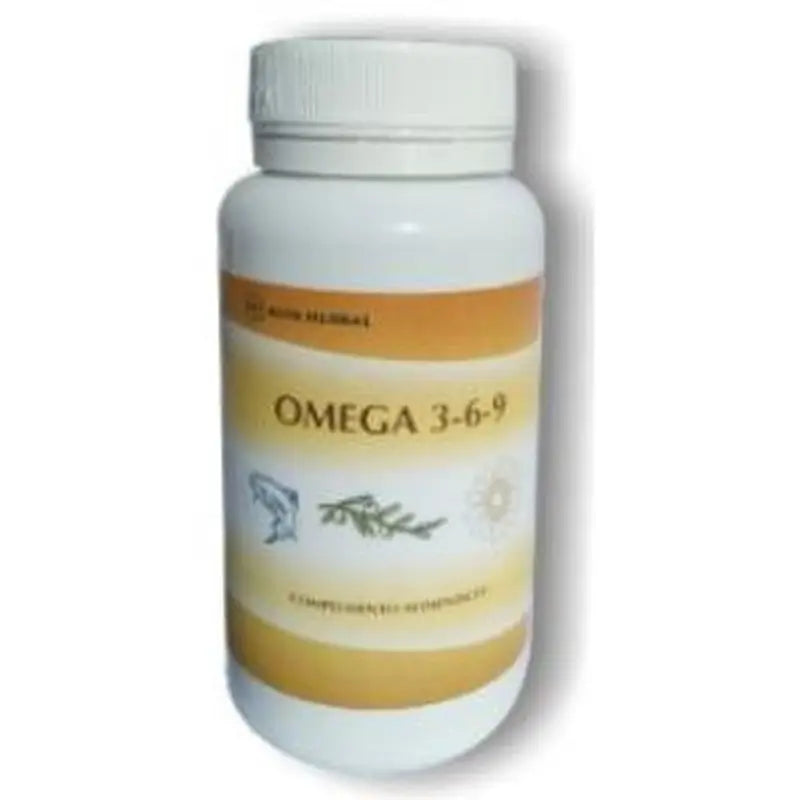 Alfa Herbal  Omega 3-6-9 Aceite De Salmon-Onagra-Lino 100Perlas