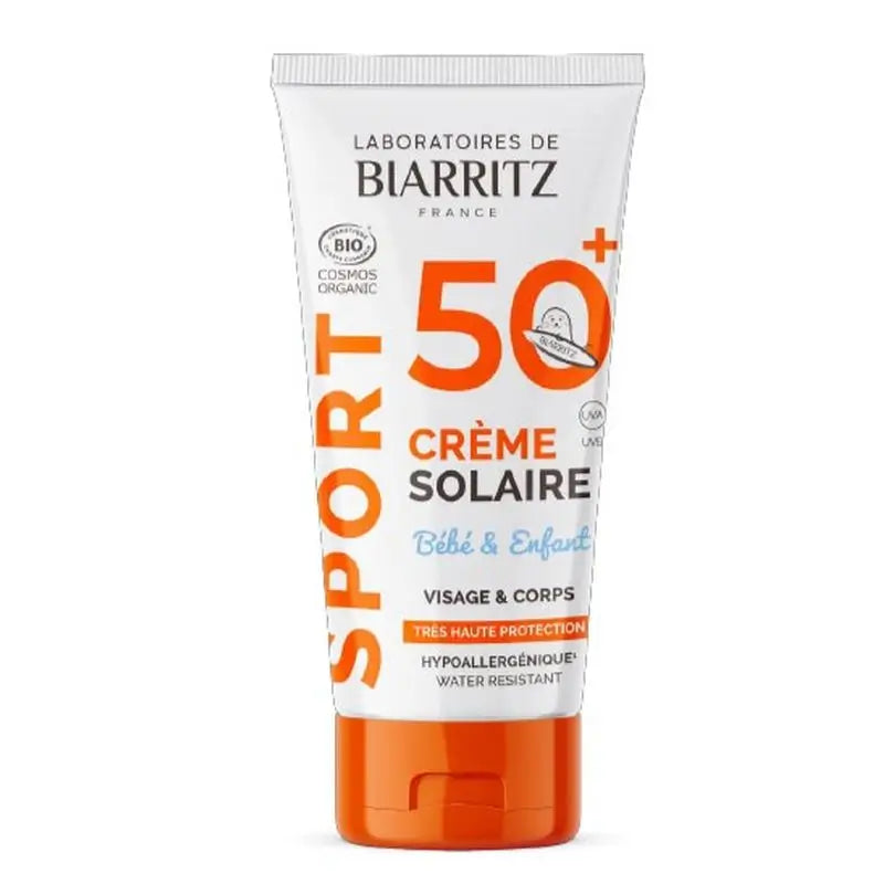 Alga Maris - Lab. Biarritz Crema Solar Sport Spf50+ Niños 50Ml.