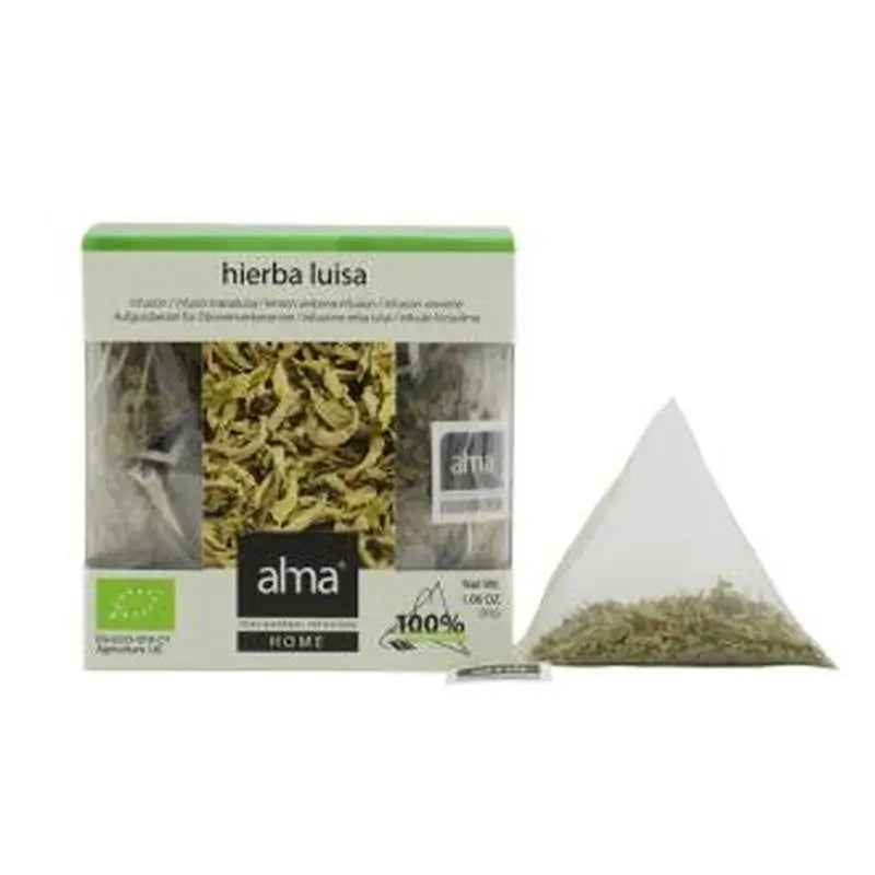 Alma Home Hierba Luisa Infusion 15Piramides .Eco Vegan