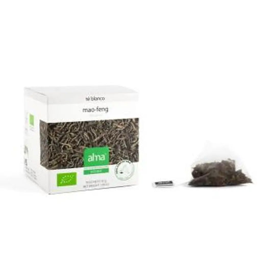 Alma Home Te Blanco Mao Feng Infusion 15Piramides. Eco Vegan