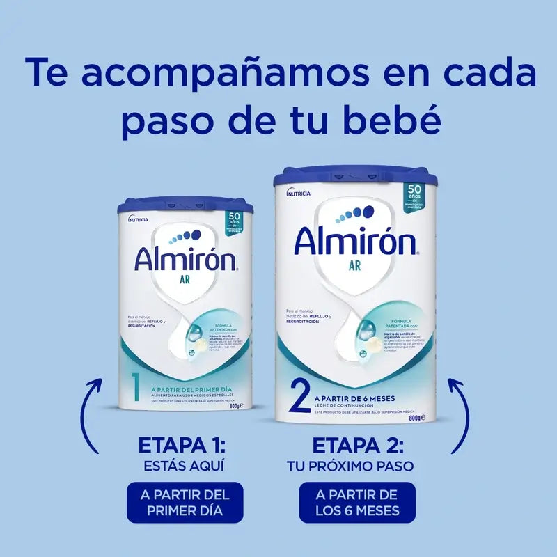 Almiron AR 1, Fórmula Infantil Anti-Regurgitação, desde o primeiro dia, 800g