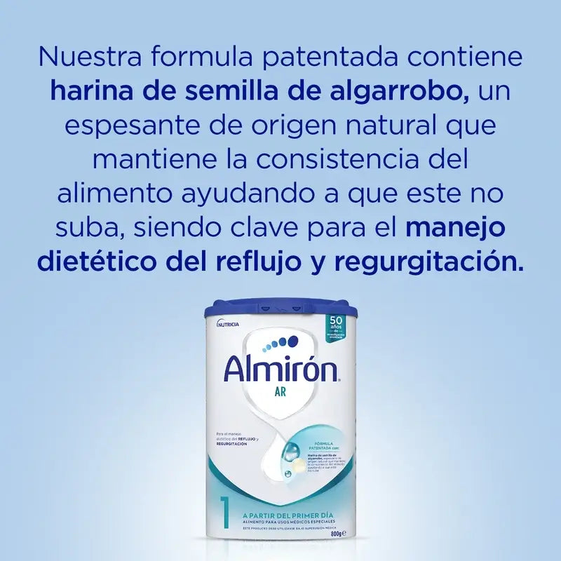 Almiron AR 1, Fórmula Infantil Anti-Regurgitação, desde o primeiro dia, 800g