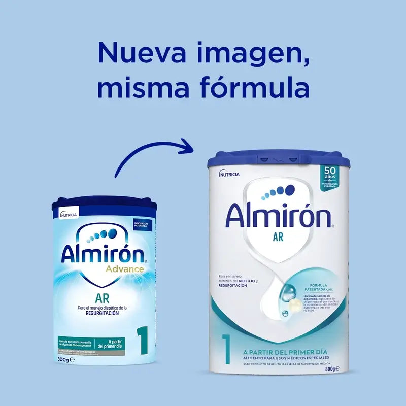 Almiron AR 1, Fórmula Infantil Anti-Regurgitação, desde o primeiro dia, 800g