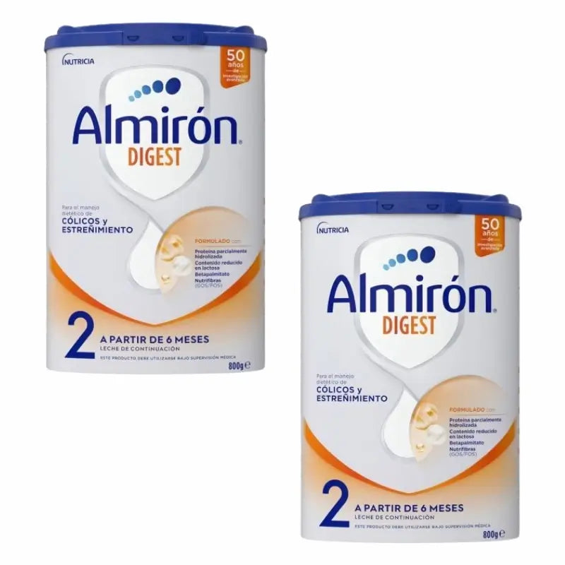 Almiron Advance Digest 2 Leite em pó, a partir de 6 meses , 2 x 800 gramas