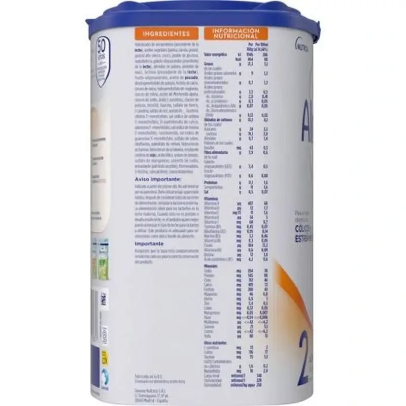 Almiron Advance Digest 2 Leite em pó, a partir de 6 meses , 4 x 800 gramas