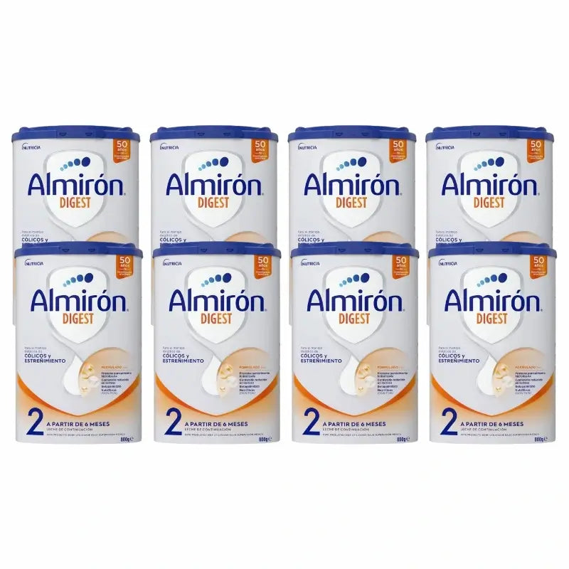 Almiron Advance Digest 2 Leite em pó, a partir de 6 meses , 8 x 800 gramas