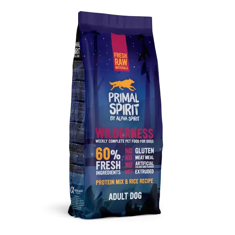 Alpha Spirit Alpha Spirit Canine Primal 60% Wilderness 12Kg