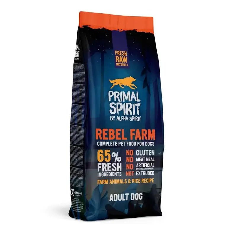 Alpha Spirit Alpha Spirit Canine Primal 65% Rebel Fram 12Kg