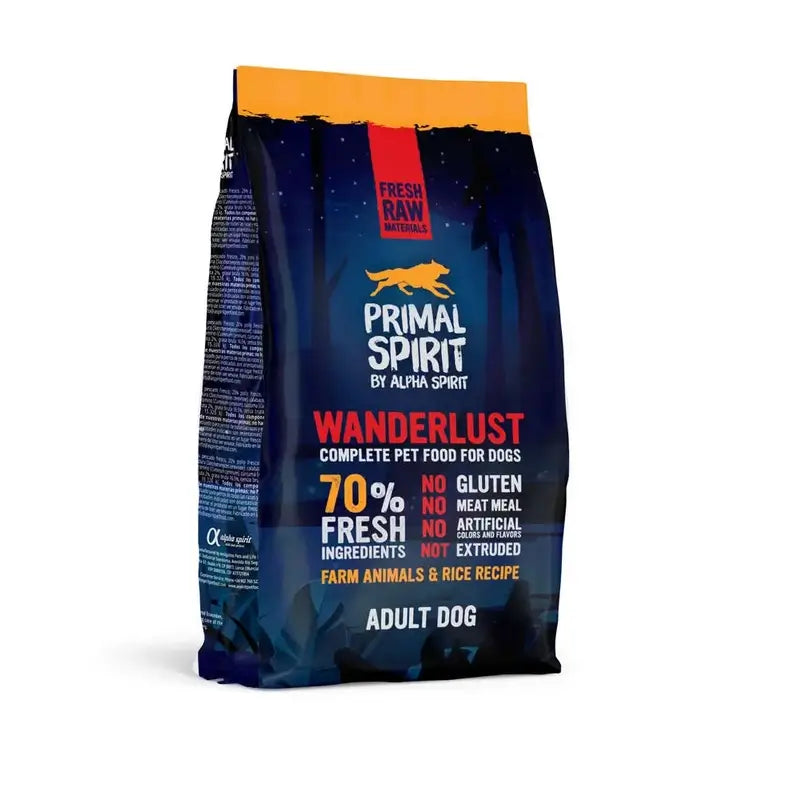 Alpha Spirit Alpha Spirit Canine Primal 70% Wanderlust 1Kg