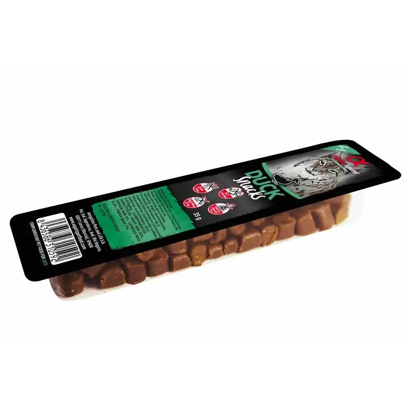 Alpha Spirit Feline Duck Snacks 16X35Grs