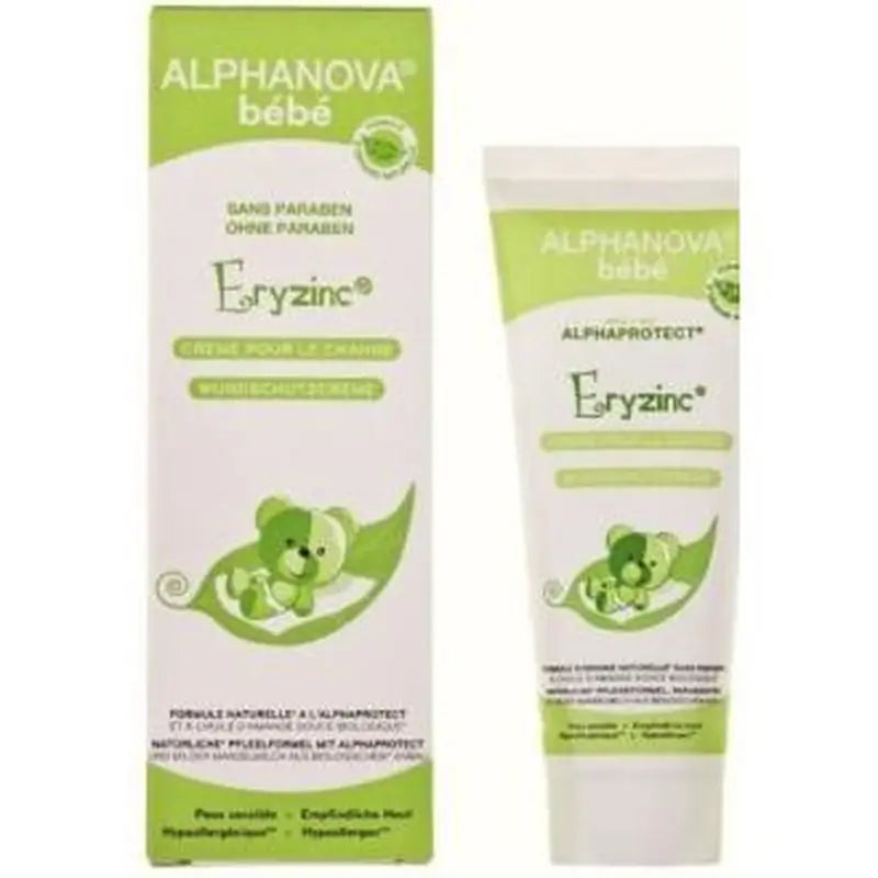 Alphanova Eryzinc Crema De Pañal Bebe 75Gr. Bio