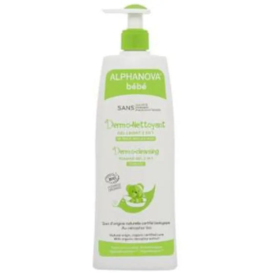 Alphanova Gel Dermolimpiador Bebe 500Ml. Bio