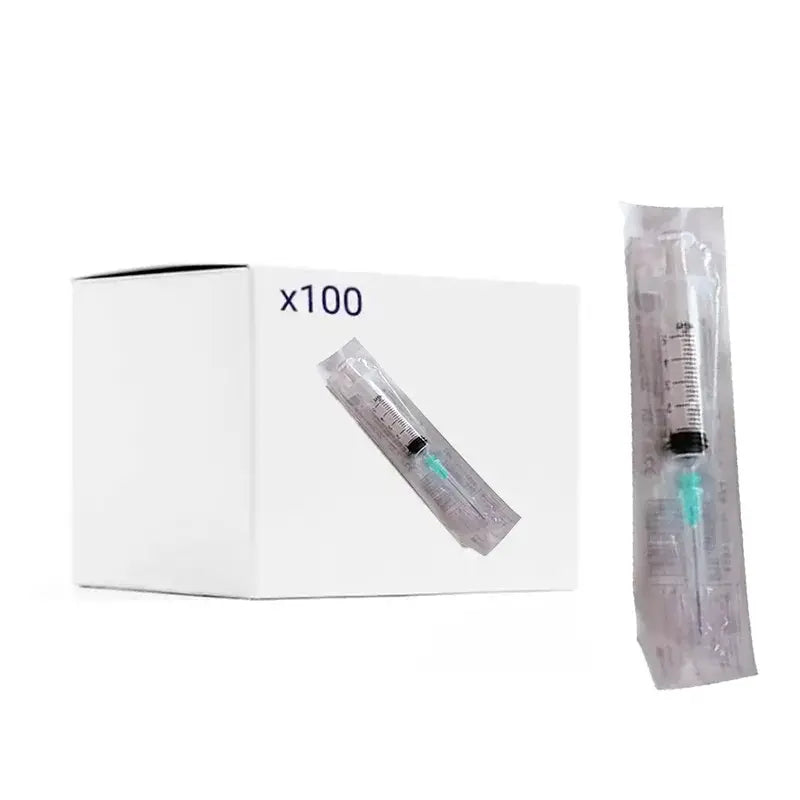 Alvita Pack Seringa com Agulha Estéril 5 Ml (0,8X40Mm), 100 Pcs.