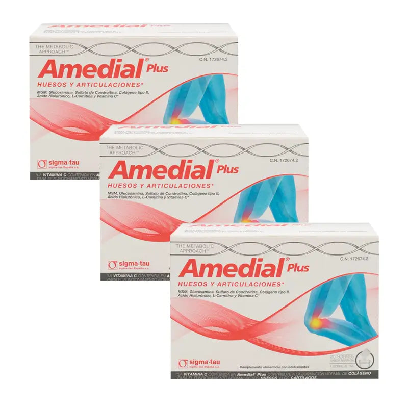 Amedial Plus Pack, 3 x 20 saquetas