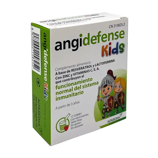 Angidefense Kids , 12 saquetas