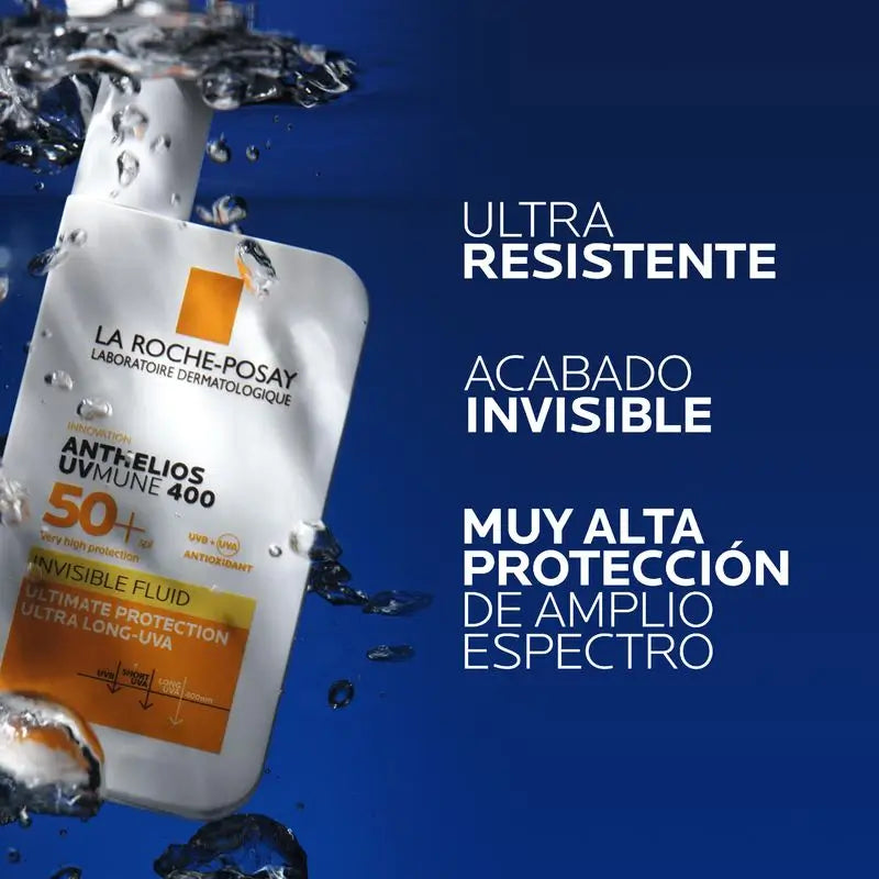 La Roche-Posay Anthelios Uv-Mune 400 Invisible Fluid Spf50+ Incolor