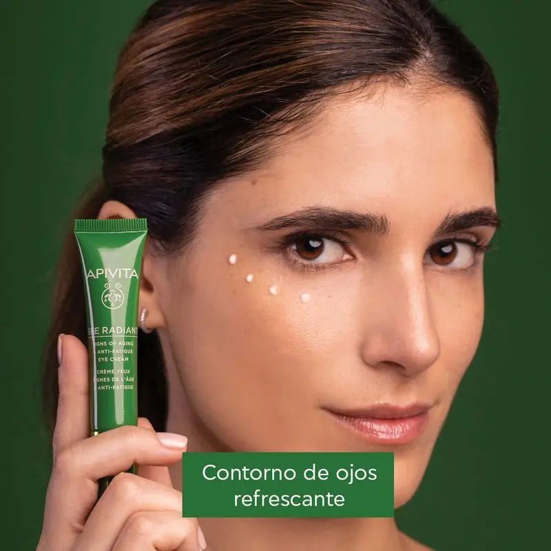 APIVITA Bee Radiant Contorno de olhos reativo à idade e anti-fadiga 15 ml