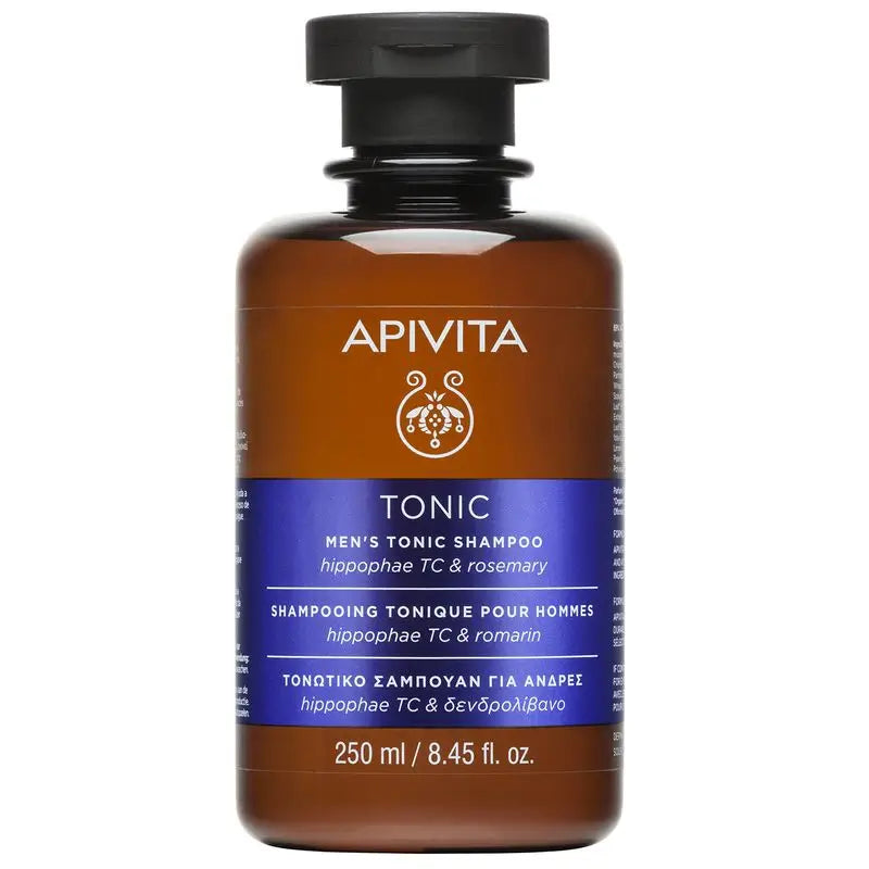 APIVITA Champú Tonificante Hombre para Caída Cabello con Espino Amarillo y Romero 250 ml