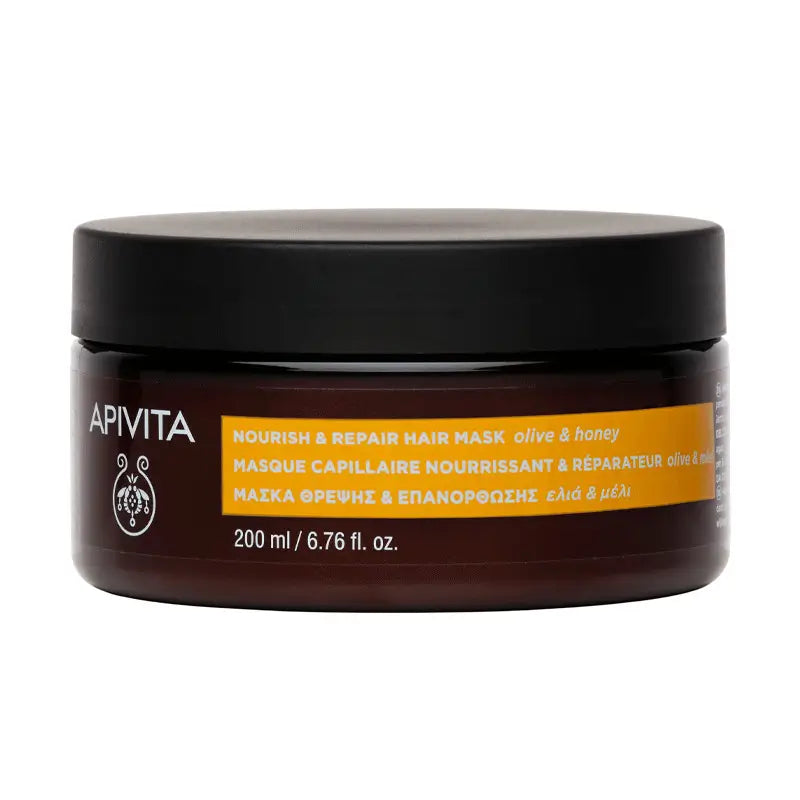 APIVITA Mascarilla Nutritiva y Reparadora con Oliva y Miel 200 ml