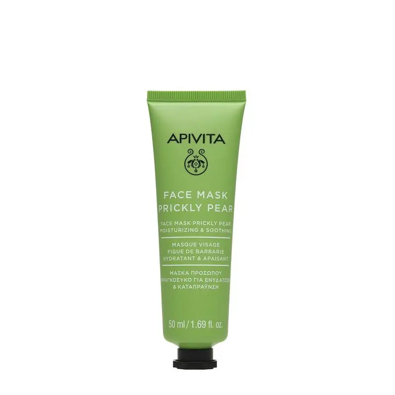 Apivita Mascarilla Facial Hidratante Calmante Con Higo Chumbo , 50 ml