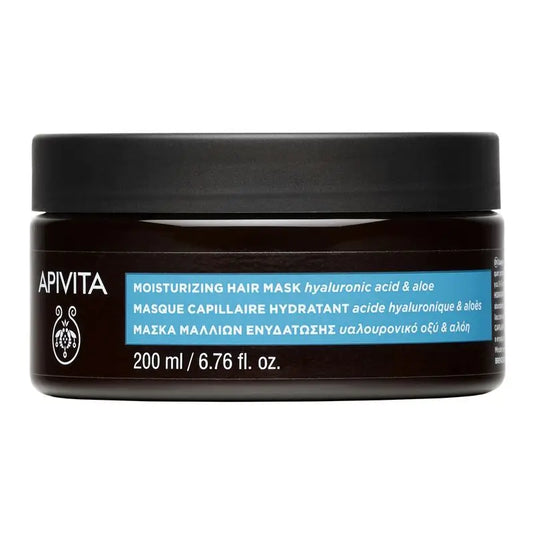 APIVITA Mascarilla Hidratante Todo Tipo de Cabello, 200 ml