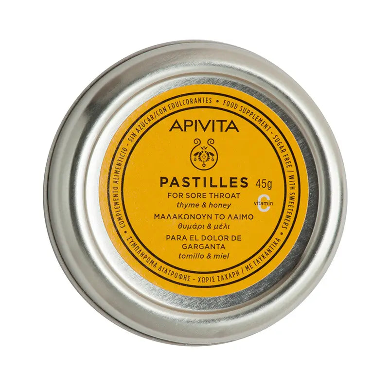 APIVITA Pastillas con Miel & Tomillo