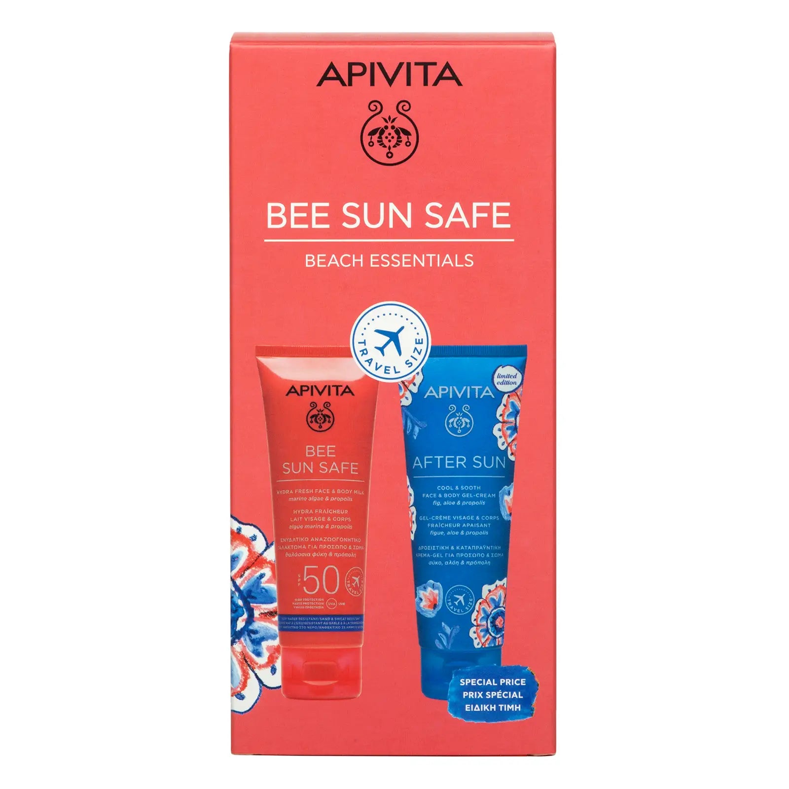 Apivita Bee Sun Safe Hydra Fresh SPF50 50 ml + Aftersun 50 ml