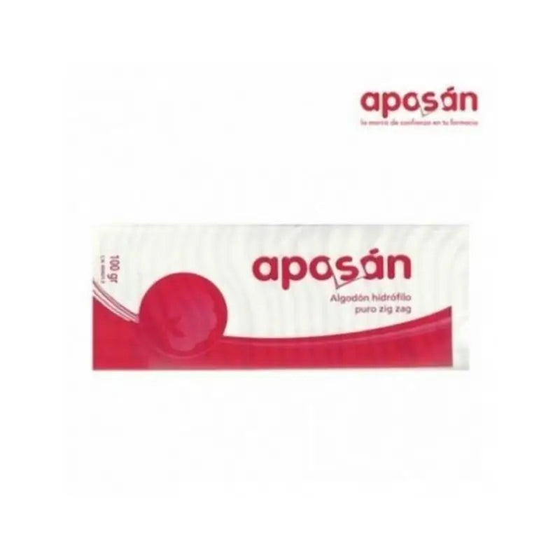 APOSAN Algodón Zig-Zag , 100 g