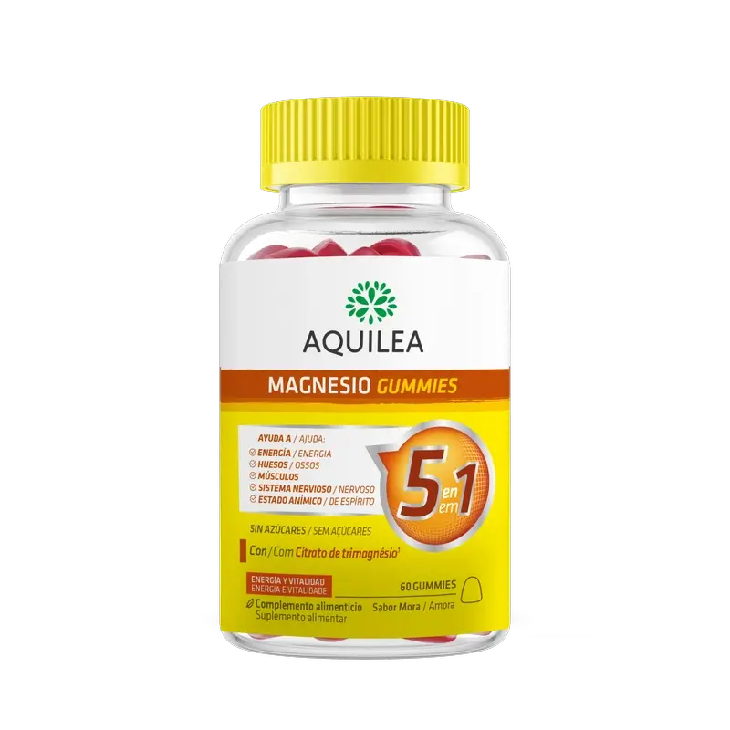 Aquilea Energy & Vitality Magnésio , 60 gomas