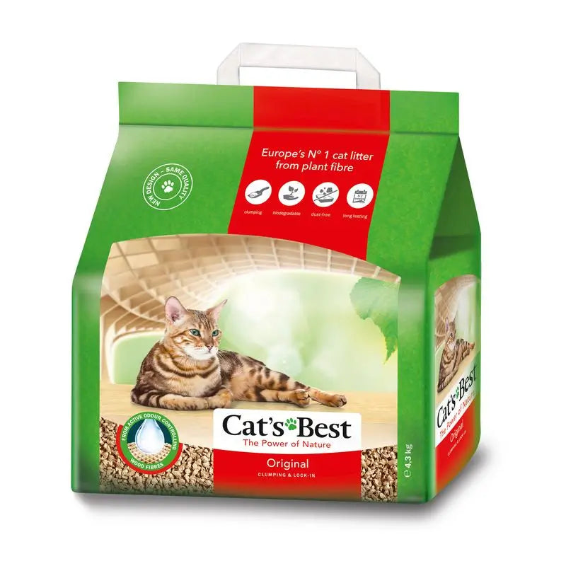 Cat's Best Original 10L 4,3 Kg Ninhada Vegetal