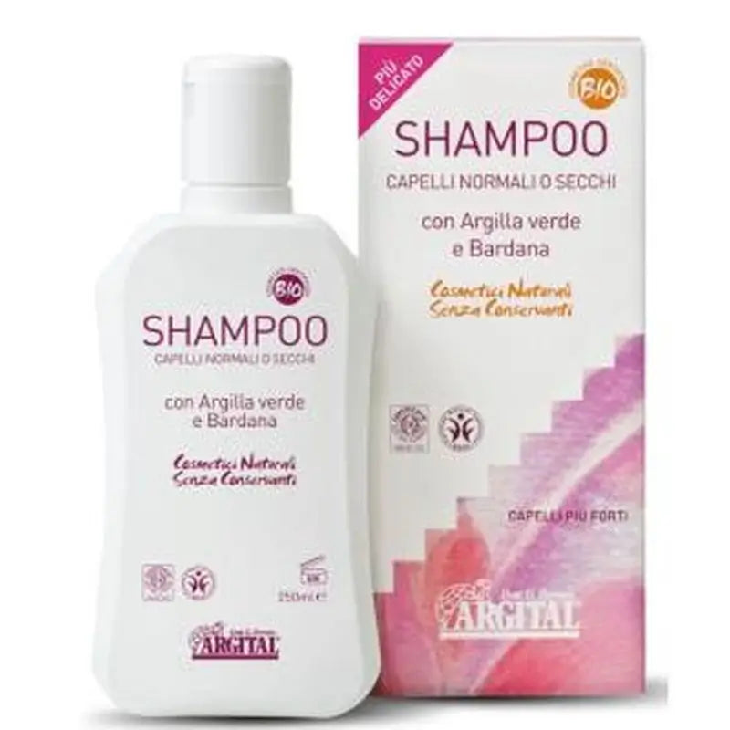 Argital Champu Arcilla Enebro Y Bardana Cabello Seco 250Ml