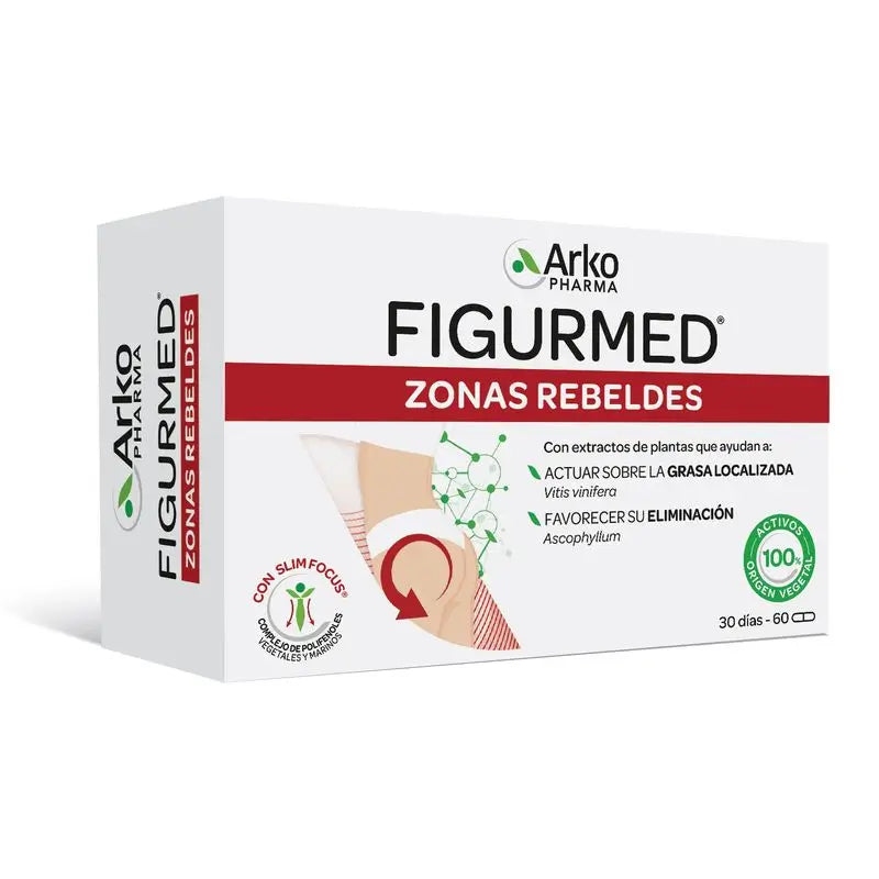 Arkopharma Figurmed 2.5 Zonas Rebeldes 60 cápsulas