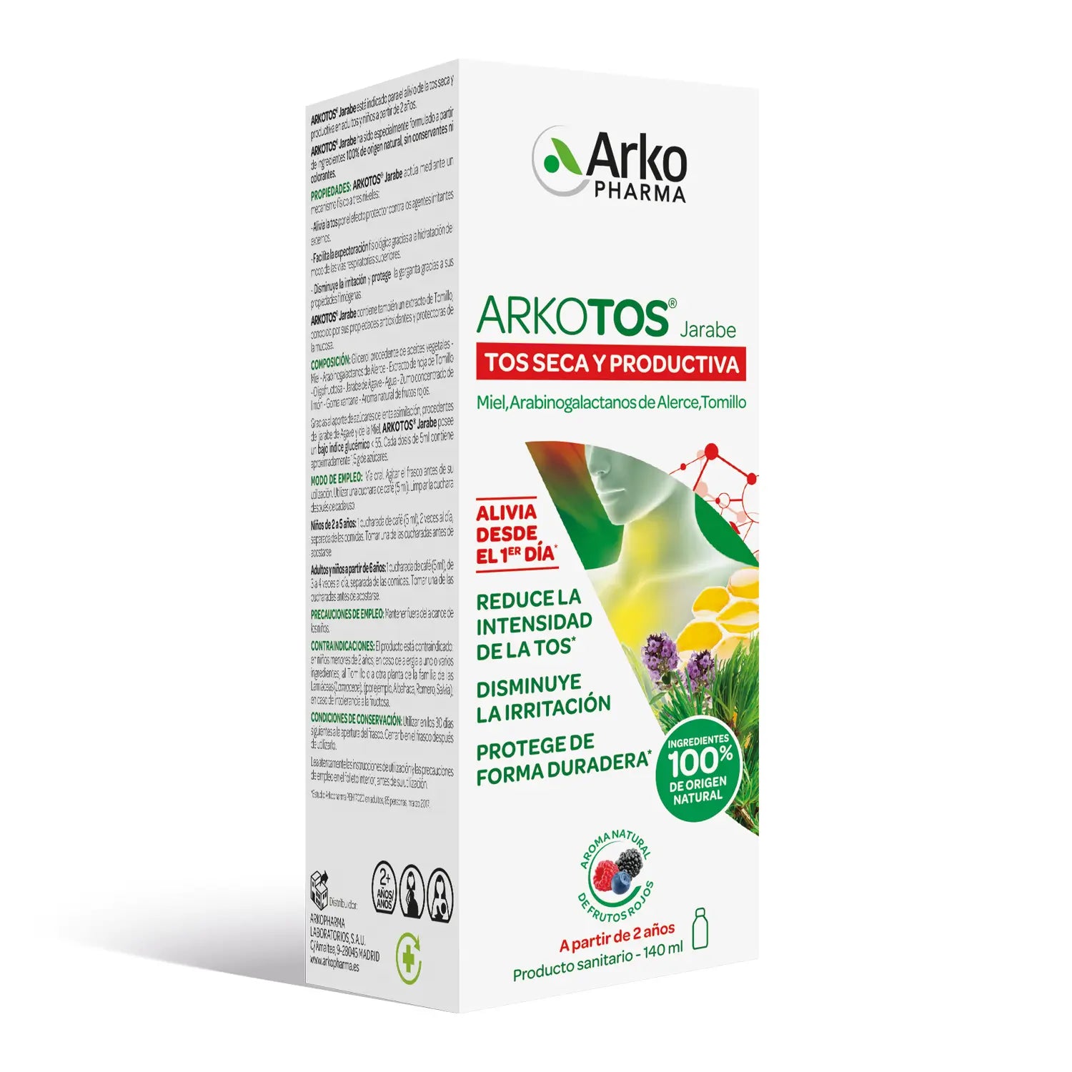 Arkotos Tosse Seca e Produtiva 140ml Arkopharma