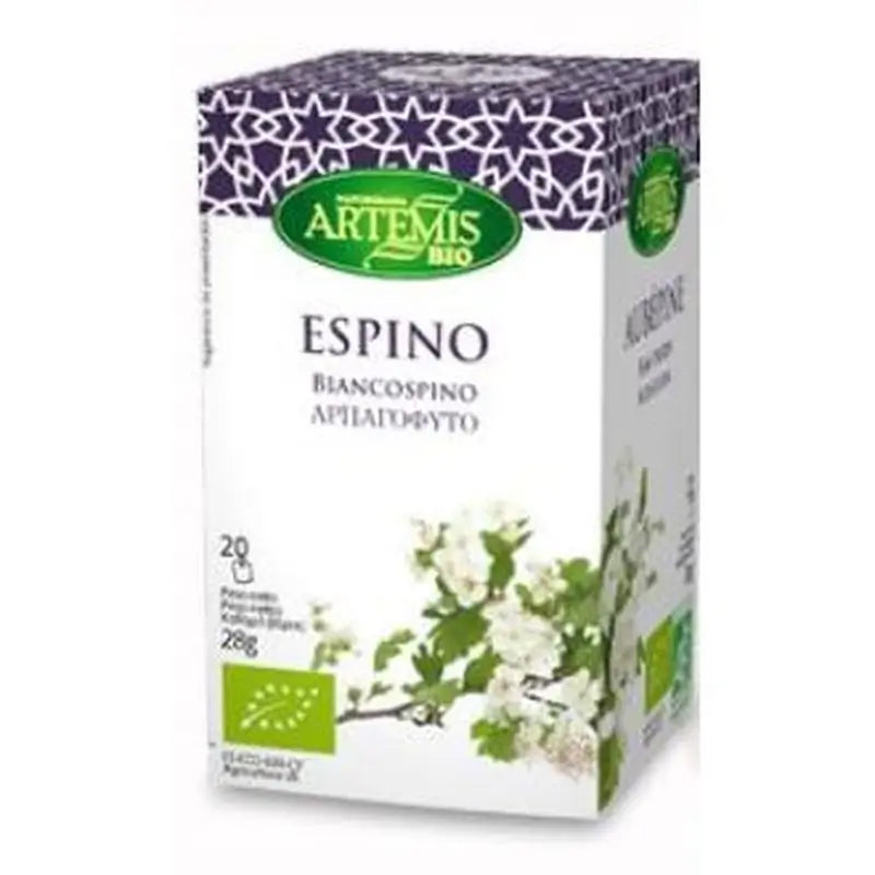 Artemis Bio Espino Infusion 20Bolsitas. Bio