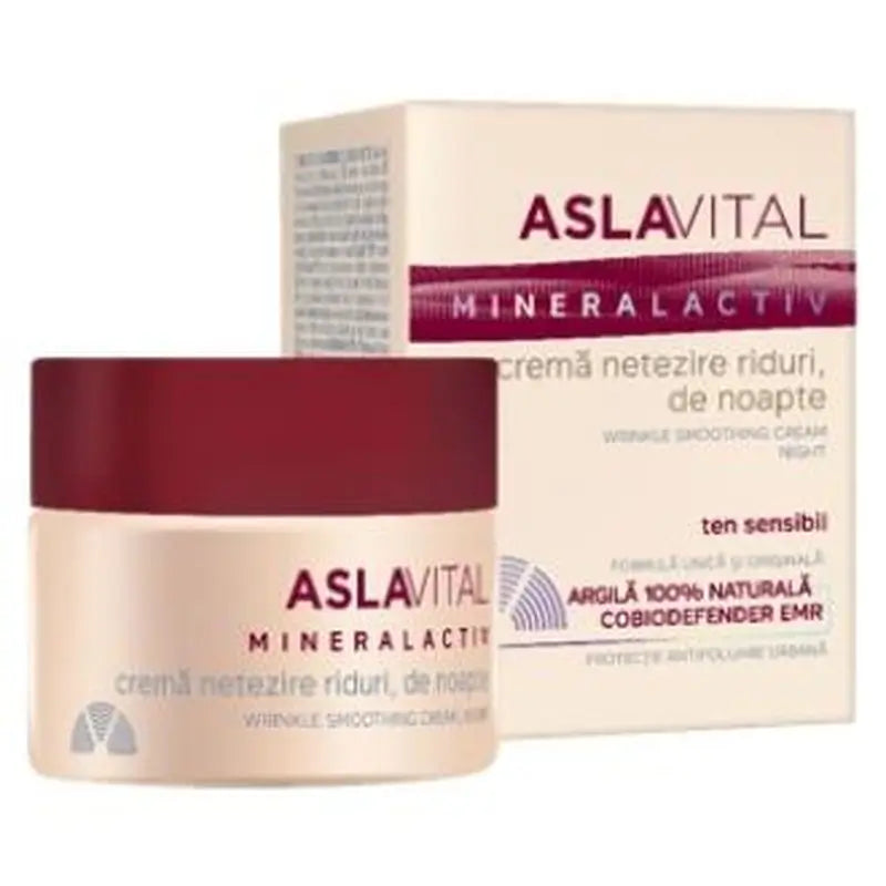 Asla Vital (Dra. Ana Aslan) Crema De Noche Suavizadora De Arrugas 50Ml.