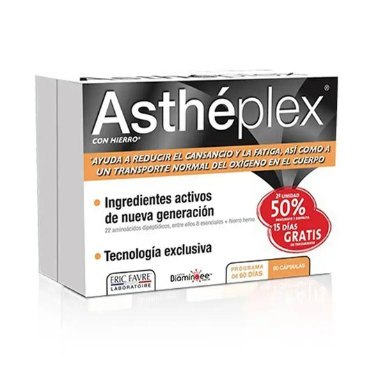 Astheplex Suplemento Alimentar Energizante Eric Favre - 60 Dias