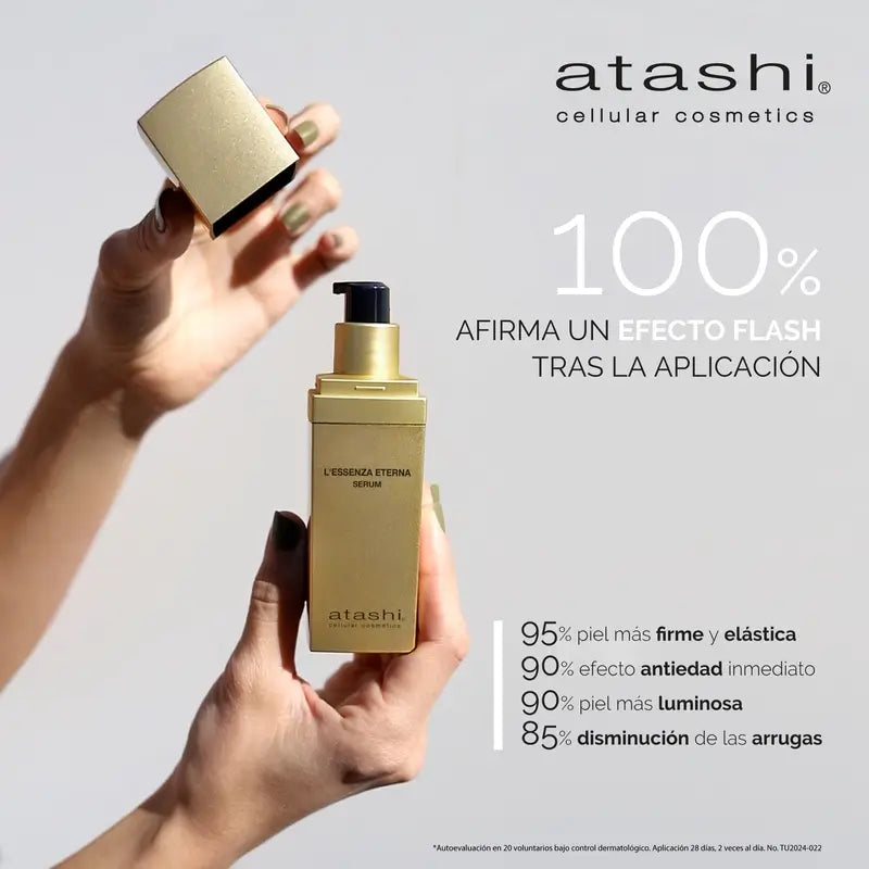 Atashi Ritual Eternal Youth Toiletry Bag Anti-Ageing Serum Creme Hidratante Redensificante, 80 ml